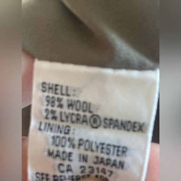 Talbots 2 Piece Wool Blend Blazer/Skirt Suit - Picture 9 of 10